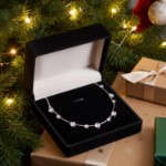 Swarovski collier Constella Mixed round cuts, hvitt - 5638696