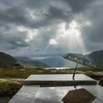 Bunadsparaply sort, Graffer - 07010005320