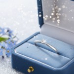 Diamantring i hvitt gull med 0,05 ct W-Si - 546885