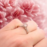 Forlovelesring med rosa Lab Grown diamant 0,70ct VS1. Leticia - 2510041222LG