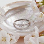 Diamantring i 14kt gull med diamanter 0,085ct W-Si - Bur538277