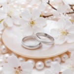 Gifteringer i hvitt gull 14kt, 4mm. RUBIN modell 803 - 1540