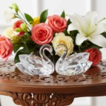 Swarovski figurer Swan Couple - 5728084