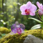 Swarovski figurer Idyllia SCS Orchid Petal - 5669354