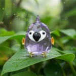 Swarovski figurer. All you Need are Birds Purple Macaw - 5644843