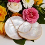 Smykke Carmen i gult gull 14kt med zirkonia - 96312