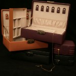 Smykkeskrin,  burgunder/beige - 3463852