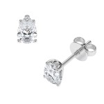 Diamantøredobber Dråpe med Lab Grown diamanter i 1.00 ct (0,50x2) og River (D) - VS1 - ru-dråpe-100