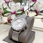 Swarovski klokke Attract Swiss Made, Full pavé, Crystal bracelet, Silver tone, Stainless steel - 5677503