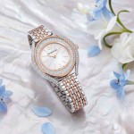 Swarovski klokke Crystalline Aura watch Swiss Made, Metal bracelet, Rose gold tone, Mixed metal finish - 5644075