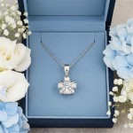 Diamantsmykke Evita i gull med 0,10 ct W-Si-50310