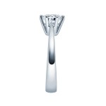 Diamantring forlovelsesring 1,00 ct i 14kt gull. Diona - 18001100