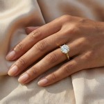 Enstens diamantring Leticia med 1,00 ct i 14kt gull. TW-Si. -18007100