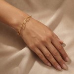 Kjede i 14k gull, 45cm/8,5 mm. Svedbom - 01-82-169-45