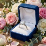 Forlovelsesring i hvitt gull med lab grown diamant 2,00ct  River (E) VS2 - LG747590748