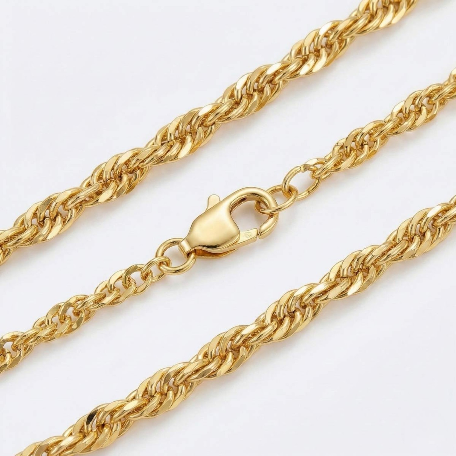 Armbånd i gult gull 14kt, 19 cm - 18GU2219