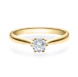 Enstens diamantring Leticia med 0,40 ct i 14kt gull. TW-Si. -18007040
