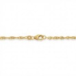 Armbånd i gult gull 14kt, 18 cm - 18GU2218