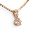 Diamantsmykke Sitara i gult gull med 0,15 ct W-Si-3221150