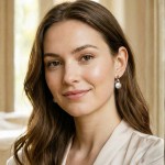 Gulløredobber med AMETYST og ferskvannperle - BUR711226