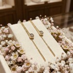 Gulløredobber i 18 kt med zirkonia - 01-87-104