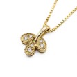 Diamantsmykke i gull 14kt med 0,090ct H/SI - BUR234350