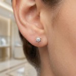 Sofia diamant øredobber med 2/0,27 ct W-Si-2120725