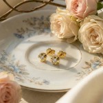 Diamantøredobber Evita med 2/0,05 ct W-Si-502050