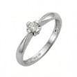Diamantring forlovelsesring Evita 0,16 ct W-Si-50116