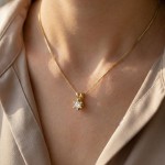 Diamantsmykke Sofia i gull med 0,15 ct W-Si-1120715g