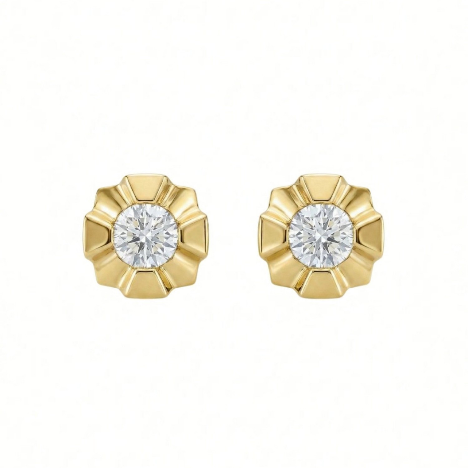 Diamantøredobber Evita med 2/0,10 ct W-Si-502100