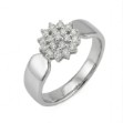Diamantring i hvitt gull med 0,25 ct TW-P - SL8409