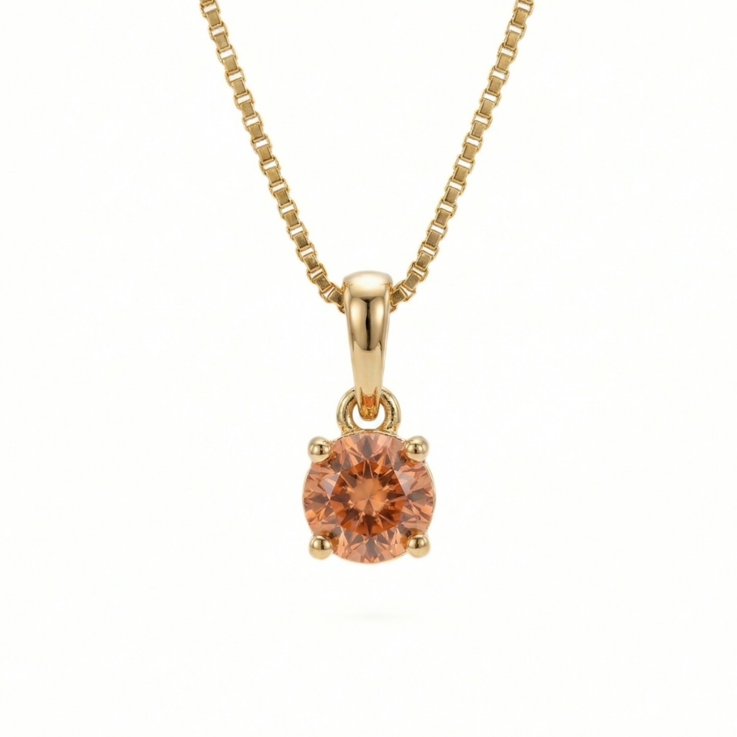 Gullsmykke med Pink Turmalin - coc1905750