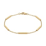 Gult gull armbånd I 18kt gull, 19cm - 01-82-149-19