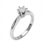 Diamantring forlovelsesring Athene 0,50ct River(D)-SI1-50346