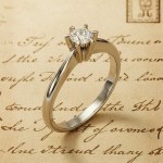 Diamantring forlovelsesring Athene 0,50ct River(D)-SI1-50346