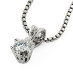 Diamantsmykke Athene i gull med 0,25 ct TW-Si-9190025