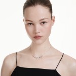 Swarovski collier Constella necklace Mixed cuts, White, Rhodium plated - 5722473
