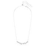 Swarovski collier Constella necklace Mixed cuts, White, Rhodium plated - 5722473