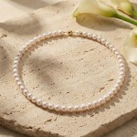 Bilde av Perlekjede med Akoya perler 7-7,5 mm, lås i 18 kt gull  -22451-03