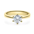 Diamantring forlovelsesring i 14kt gult gull med Lab Grown diamant 1,50ct TW-VS. Diona - 18001150ggLG
