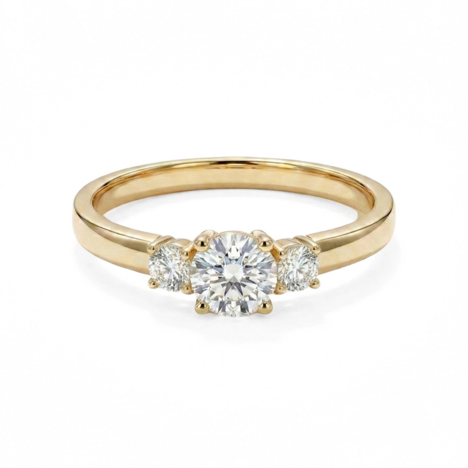 Diamantring - forlovelsesring Leda 0,50 ct TW-Si - Ru-11050
