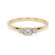 Diamantring - forlovelsesring Leda 0,25 ct TW-Si - Ru-11025