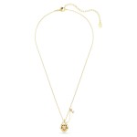 Swarovski smykke Idyllia pendant Mixed cuts, Heart, Key, Pink, Gold-tone plated - 5737288