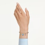 Swarovski armbånd Gema bracelet Mixed cuts, Dangling crystals, Multicolored, Gold-tone plated - 5737442
