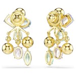 Swarovski øredobber Gema earring jackets Mixed cuts, Multicolored, Gold-tone plated - 5737450