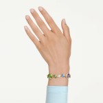 Swarovski armbånd Gema bracelet Mixed cuts, Multicolored, Gold-tone plated - 5737453