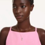 Swarovski Chroma gullfarget anheng med krystaller - 5741586