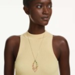 Swarovski smykke Gema pendant Mixed cuts, Multicolored, Gold-tone plated - 5741589