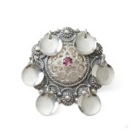 Barnesølje  i hvit sølv - 106230